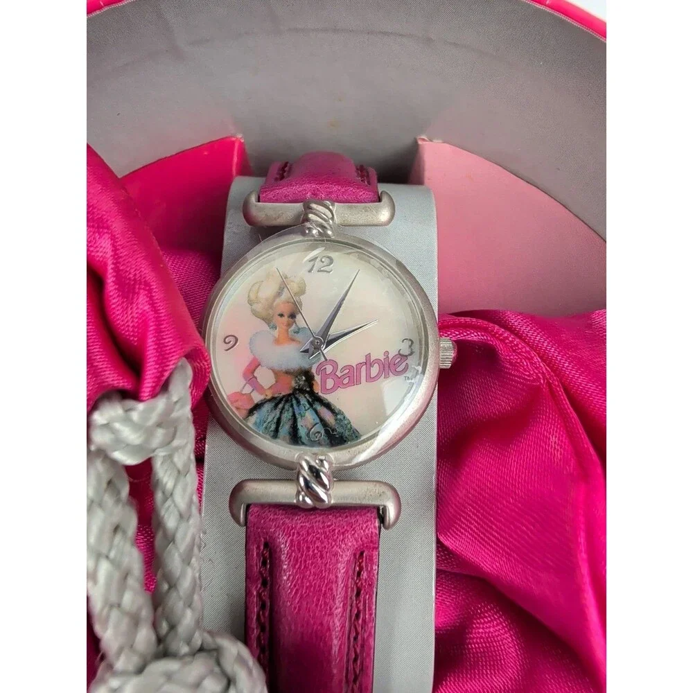 Barbie 1995 Starlight Waltz Watch Light Pink Bands by Relic